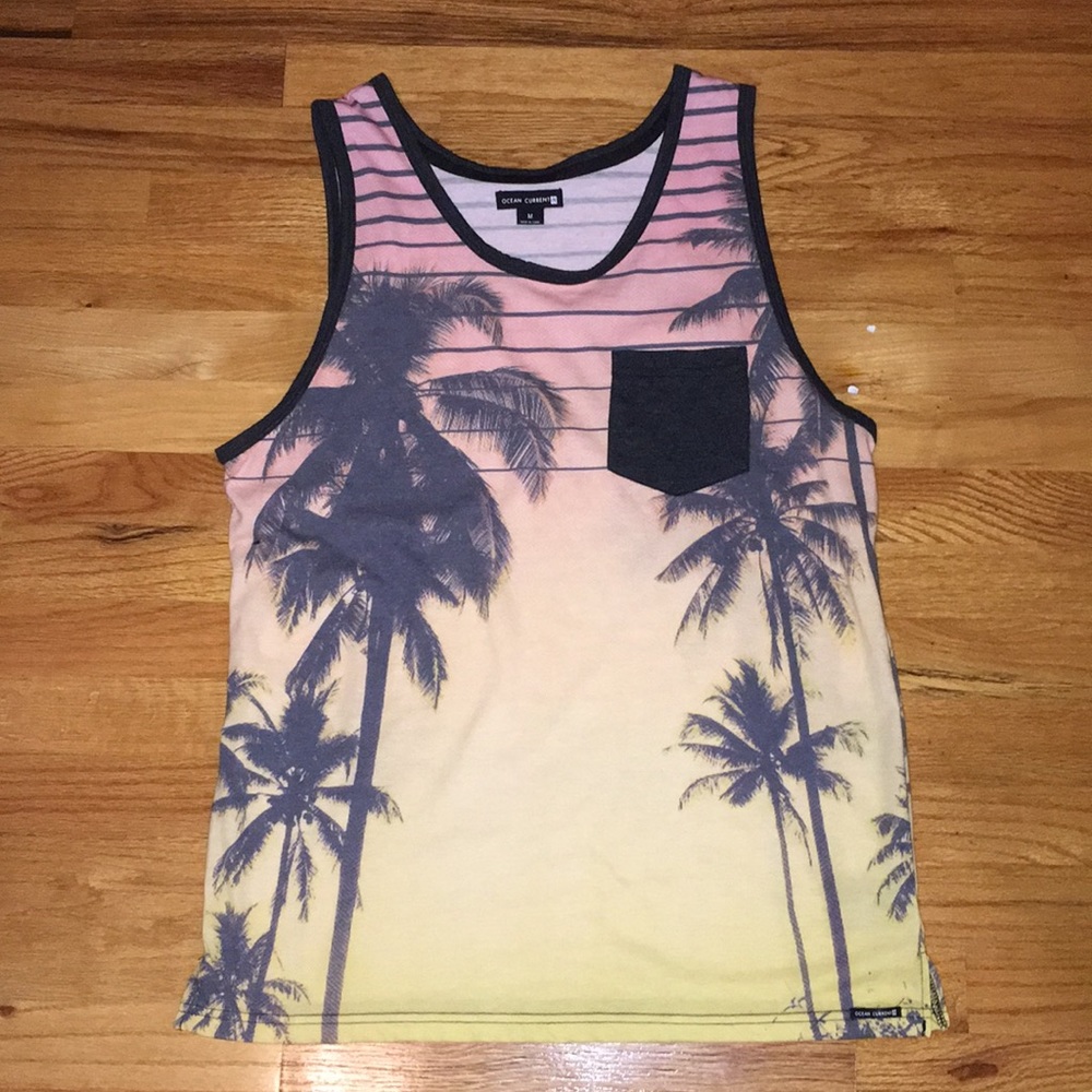 MENS TROPICAL TANK MEDIUM EXCELLENT CONDITION